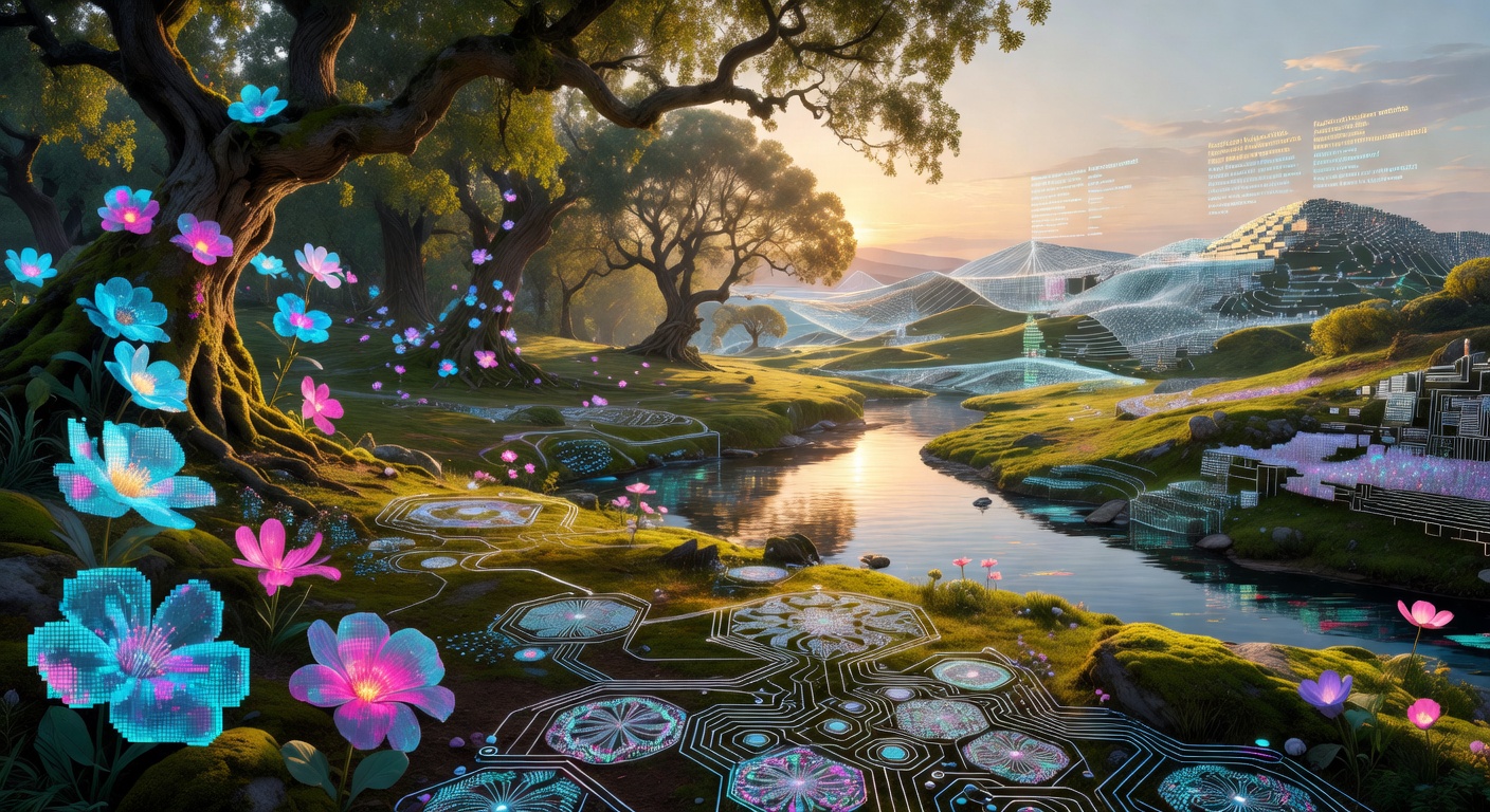 AI Inspired Nature
